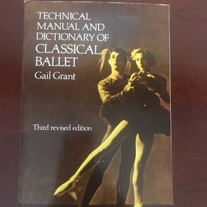 Ballet terminology book